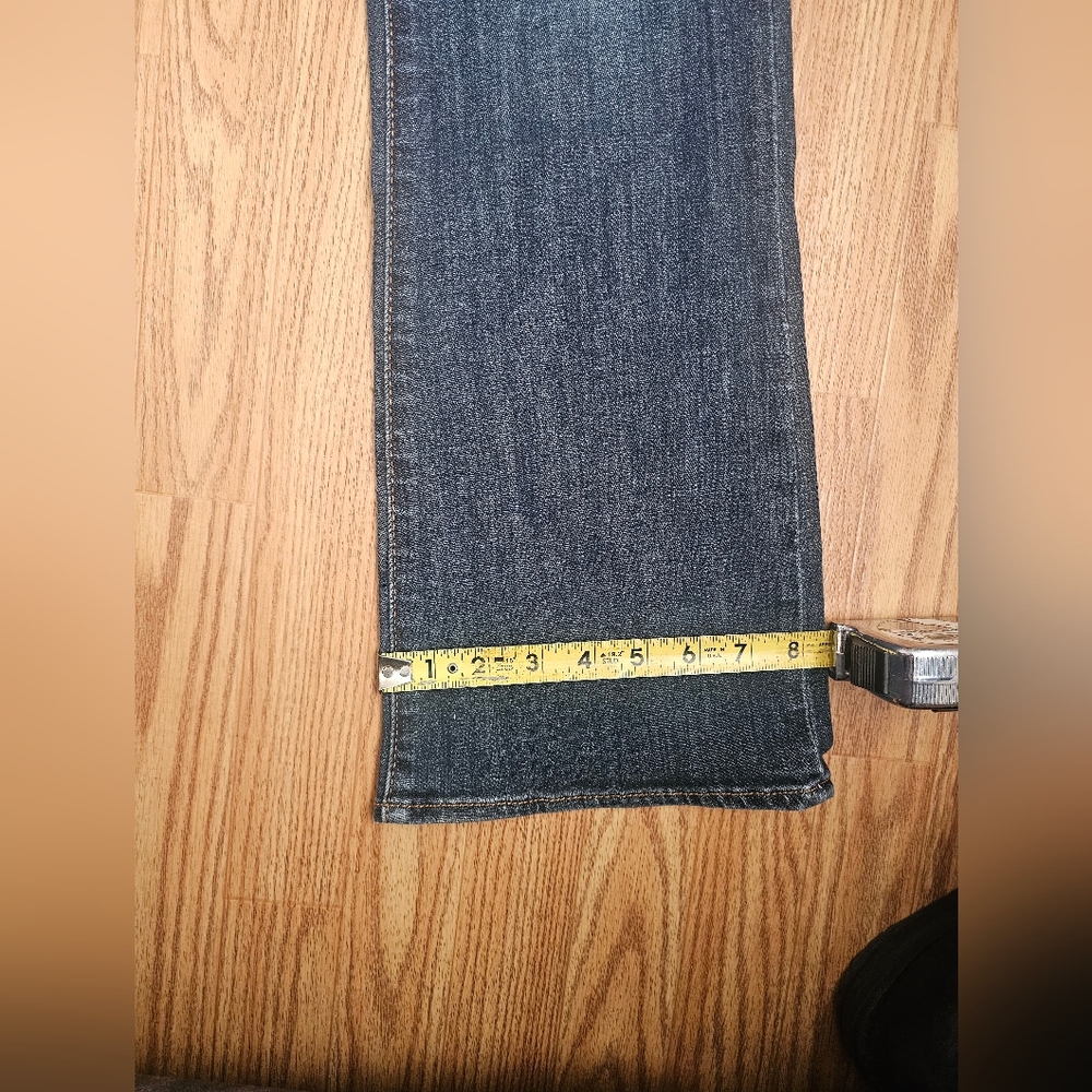 Women's ROCK & REPUBLIC “Cassandra” Bootcut Jeans Size 10 Blue Denim - Picture 10 of 11
